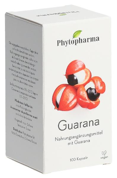 PHYTOPHARMA Guarana Kaps 100 Stk