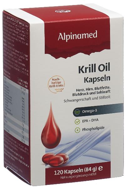 DrogerieMarkt24 - DrogerieMarkt24 ALPINAMED Krill Oil Kapseln 120 Stück - DrogerieMarkt24