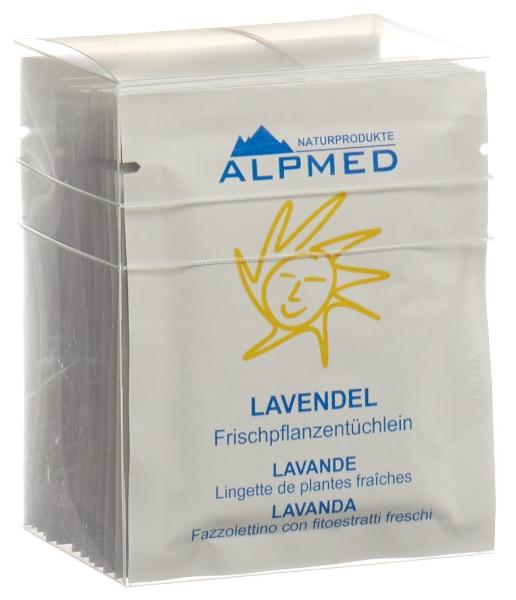DrogerieMarkt24 - DrogerieMarkt24 ALPMED Frischpflanzentüchlein Lavendel 13 Stk - DrogerieMarkt24