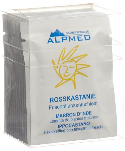 DrogerieMarkt24 - DrogerieMarkt24 ALPMED Frischpflanzentüchlein Rosskastanie 13 Stk - DrogerieMarkt24