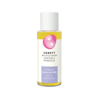 SONETT Gesichtsöl Rose Lavendel, Natural Cosmetic 50 ml