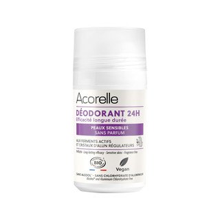 Acorelle Roll-On Deo 24h Sensible Haut, Cosmetique Bio - COSMOS ORGANIC 50ml
