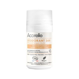 Acorelle Roll-On Deo 24h Florale Sanftheit, Cosmetique Bio - COSMOS ORGANIC 50ml