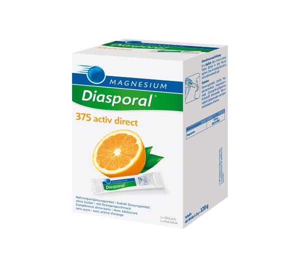 DrogerieMarkt24 - DrogerieMarkt24 MAGNESIUM Diasporal Activ Direct orange 60 Stück - DrogerieMarkt24