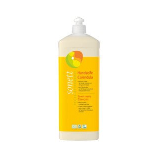 SONETT Handseife Calendula, Nachfüllflasche, Natural Cosmetic Standard - Organic 1 l