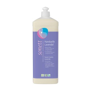 SONETT Handseife Lavendel, Nachfüllflasche, Natural Cosmetic Standard - Organic 1 l
