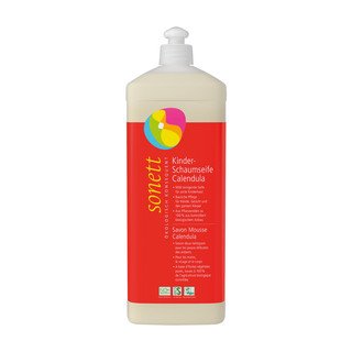 SONETT Kinder-Schaumseife Calendula, Nachfüllflasche, Natural Cosmetic 1 l
