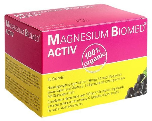 MAGNESIUM BIOMED Activ Gran Btl 40 Stk