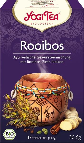 DrogerieMarkt24 - DrogerieMarkt24 YOGI Tee Rotbusch African Spice D/F/I Btl 17 Stk - DrogerieMarkt24