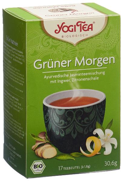 DrogerieMarkt24 - DrogerieMarkt24 YOGI TEA Grüner Morgen 17 Btl 1.8 g - DrogerieMarkt24