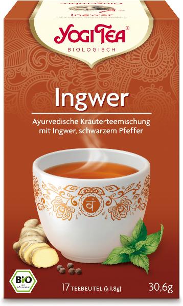 YOGI TEA Ingwer Tee 17 Btl 1.8 g