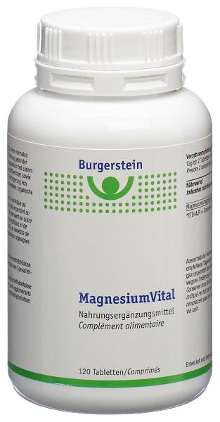 DrogerieMarkt24 - DrogerieMarkt24 BURGERSTEIN Magnesiumvital Tabletten 120 Stück - DrogerieMarkt24