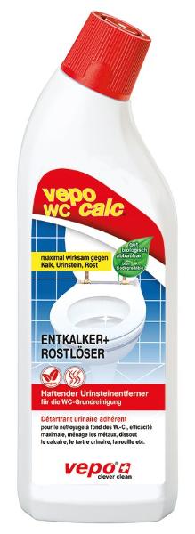 VEPOCALC WC-Entkalker + Rostlöser Fl 750 ml
