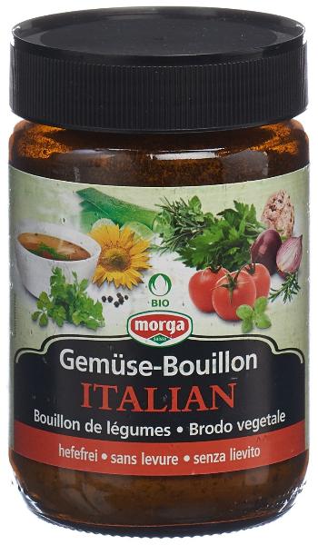 MORGA Gemüse  Bouillon hefefr Italian Bio Kno 200 g
