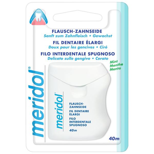 MERIDOL Flausch-Zahnseide 40m