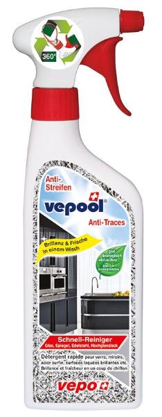 VEPOOL Anti-Streifen Schnellrein 360° Vapo 500 ml