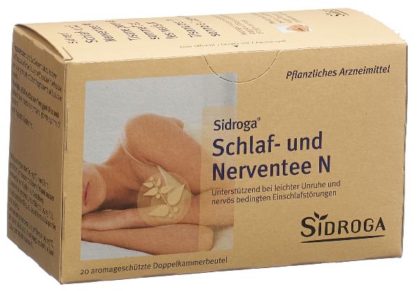 DrogerieMarkt24 - DrogerieMarkt24 SIDROGA Schlaf- und Nerventee N 20 Stk - DrogerieMarkt24