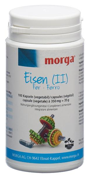 DrogerieMarkt24 - DrogerieMarkt24 MORGA Eisen (II) Vegicaps 100 Stk - DrogerieMarkt24