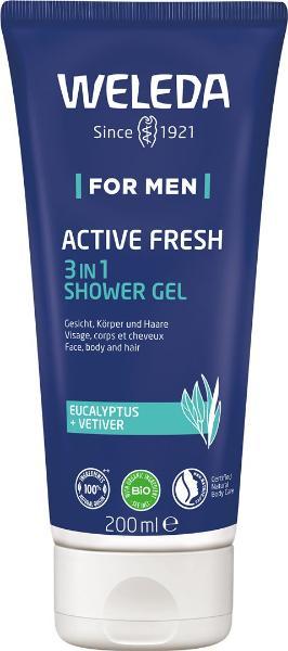 WELEDA FOR MEN ACT FR-Akt-Duschgel Tb 200 ml