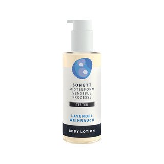 SONETT Tester Mistelform Body Lotion Lavendel - Weihrauch, Natural Cosmetic 145 ml