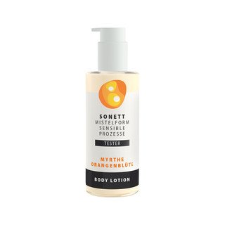 SONETT Tester Mistelform Body Lotion Myrthe - Orangenblüte, Natural Cosmetic 145 ml