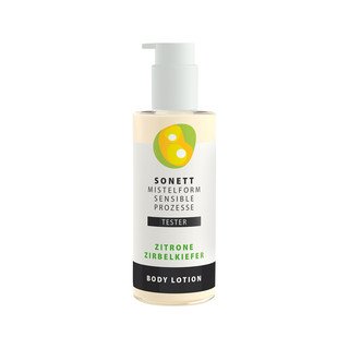 SONETT Tester Mistelform Body Lotion Zitrone - Zirbelkiefer, Natural Cosmetic 145 ml
