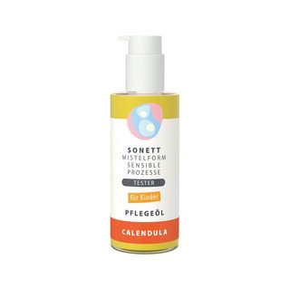 SONETT Tester Mistelform Kinder-Pflegeöl Calendula, Natural Cosmetic 145 ml