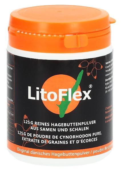 LITOFLEX orig dÃ¤nisch Hagenbuttenpulver Ds 125 g
