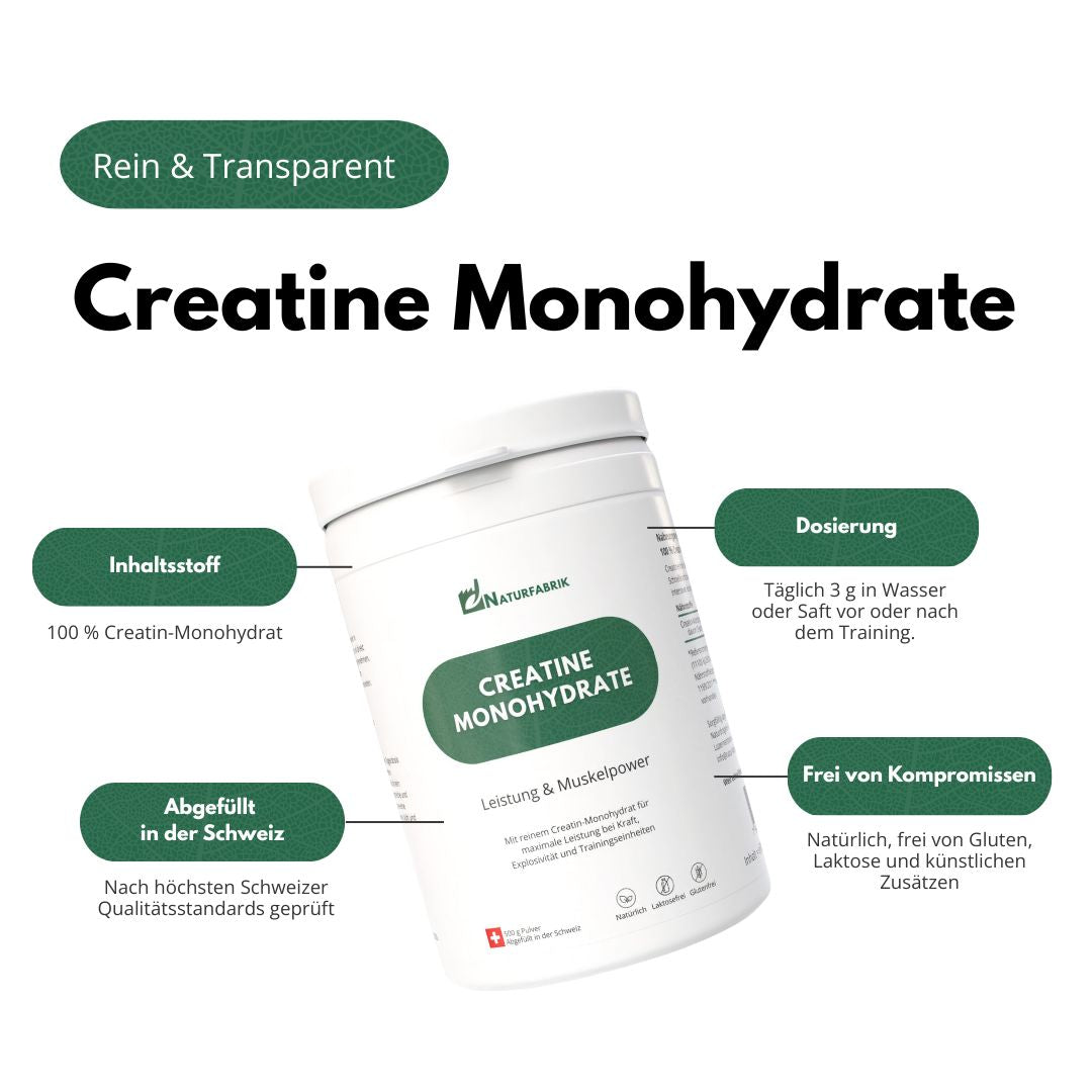 NATURFABRIK Creatine Monohydrate 500 g