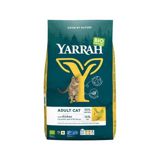 YARRAH Katzenfutter Adult Cat Huhn, EU Bio 10 kg