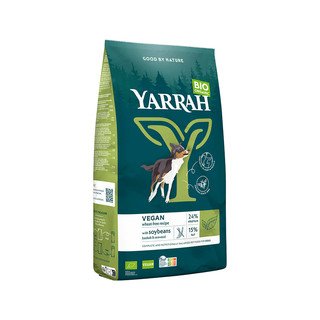 YARRAH Hundefutter Vegan wheat free Soja, mit Baobab & Meeresalgen, EU Bio 10 kg