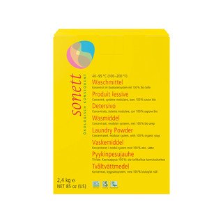 SONETT Waschmittel 40ø 60ø 95øC, Pulver, Nature Care Product 2.4 kg