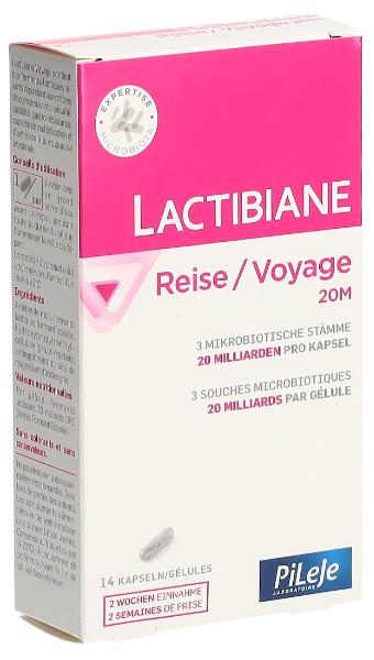 DrogerieMarkt24 - DrogerieMarkt24 LACTIBIANE Reise 20M Kaps 14 Stk - DrogerieMarkt24