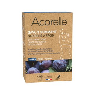 Acorelle Feste Peelingseife, Cosmetique Bio - COSMOS ORGANIC