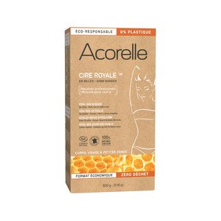 Acorelle Royales Wachs in Perlform, Cosmetique Natural - COSMOS NATURAL 600g