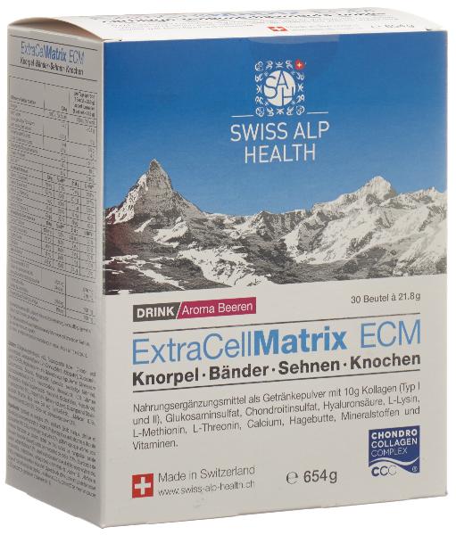 DrogerieMarkt24 - DrogerieMarkt24 SWISS ALP HEALTH Extra Cell Matrix Drink Gelenke Beeren Beutel (30 Stk.) - DrogerieMarkt24