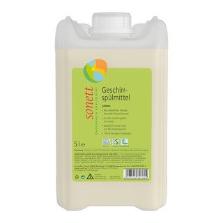 DrogerieMarkt24 - DrogerieMarkt24 SONETT Geschirrspülmittel Lemon, Nature Care Product 5 l - DrogerieMarkt24
