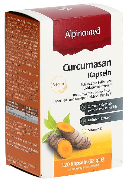 DrogerieMarkt24 - DrogerieMarkt24 ALPINAMED Curcumasan Kapseln 120 Stück - DrogerieMarkt24