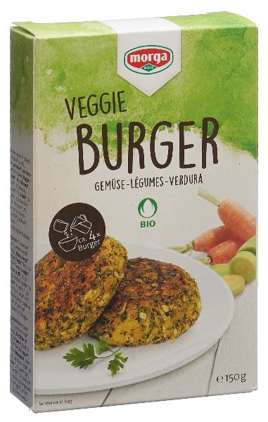 MORGA GemÃ¼seburger Bio Knospe 150 g