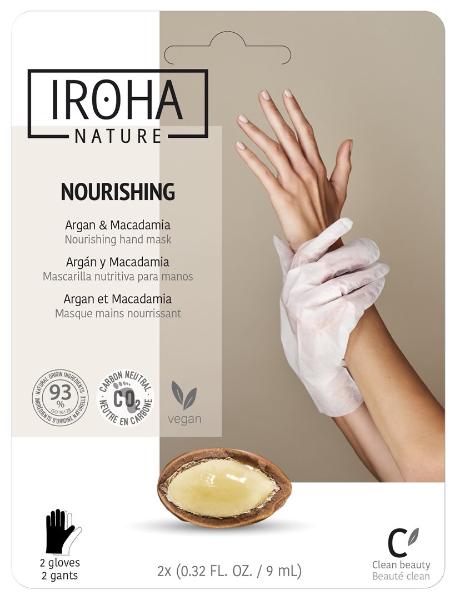 IROHA HANDS&FEET Hand Mask Glov Nour 2 x 9 ml