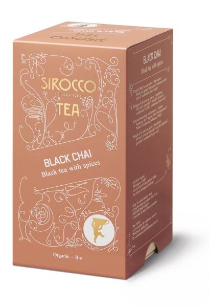 SIROCCO Teebeutel Black Chai 20 Stk