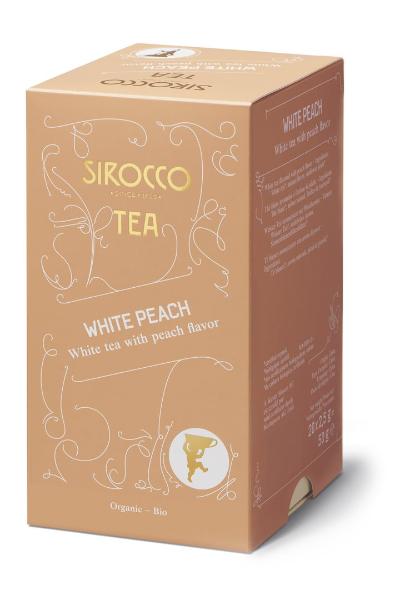 SIROCCO Teebeutel White Peach 20 Stk