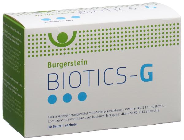 DrogerieMarkt24 - DrogerieMarkt24 BURGERSTEIN BIOTICS-G 30 Beutel - DrogerieMarkt24