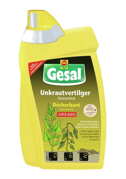 GESAL Unkrautvertilger Konz Super-Rapid 500 ml