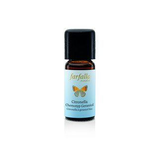 farfalla Äth. Öl Citronella Chemotyp Geraniol, ECOCERT 10g