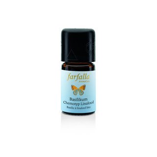 farfalla Äth. Öl Basilikum Chemotyp Linalool, ohne Zertifizierung 5kg