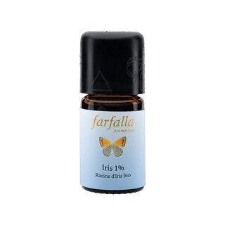 farfalla Äth. Öl Iris 1% (99% Alk.), ECOCERT 5kg