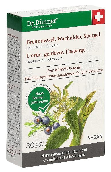DrogerieMarkt24 - DrogerieMarkt24 DR. DÜNNER Brennnessel Entwässerung Kapseln (30 Stk.) - DrogerieMarkt24