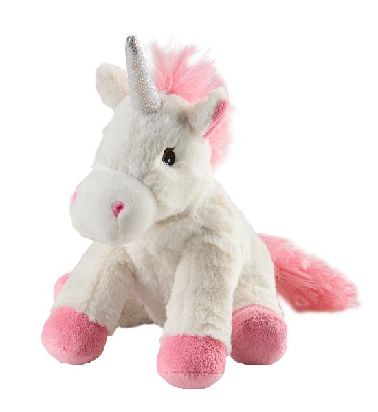 WARMIES Minis Wärme-Stofftier Einhorn