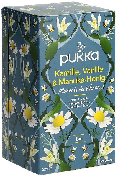 PUKKA Kamille Vanill&Manuka Hon Tee Bio Btl 20 Stk